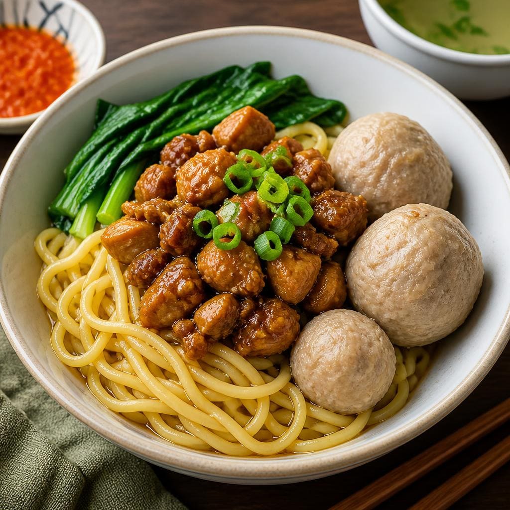 Mie Ayam Bakso dari Bakso Lapangan Tembak Senayan